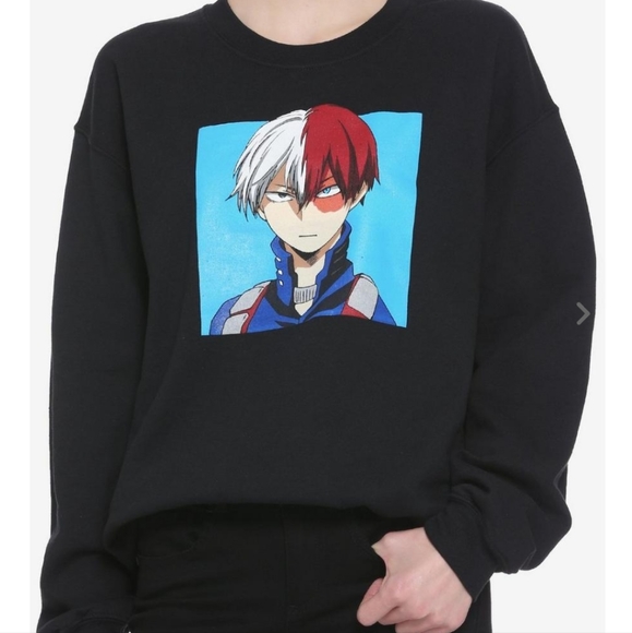 My Hero Academia Todoroki Women's Sweatshirt size 2XL - Picture 2 of 6